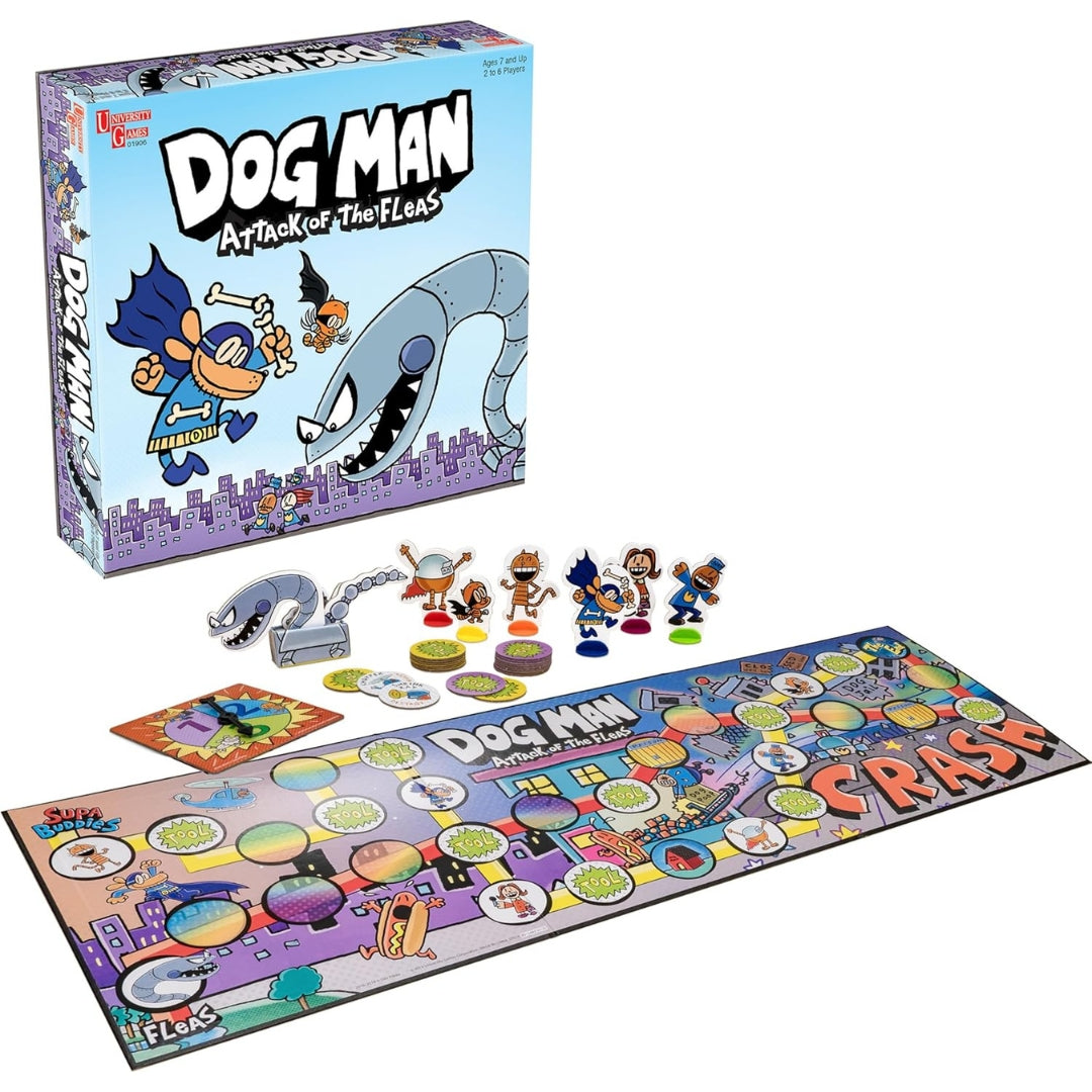 Dog Man - Attack Of The Fleas - Board Game