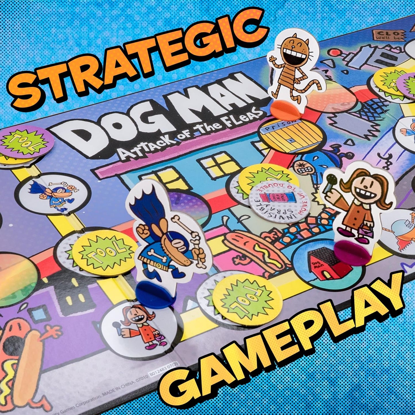 Dog Man - Attack Of The Fleas - Board Game
