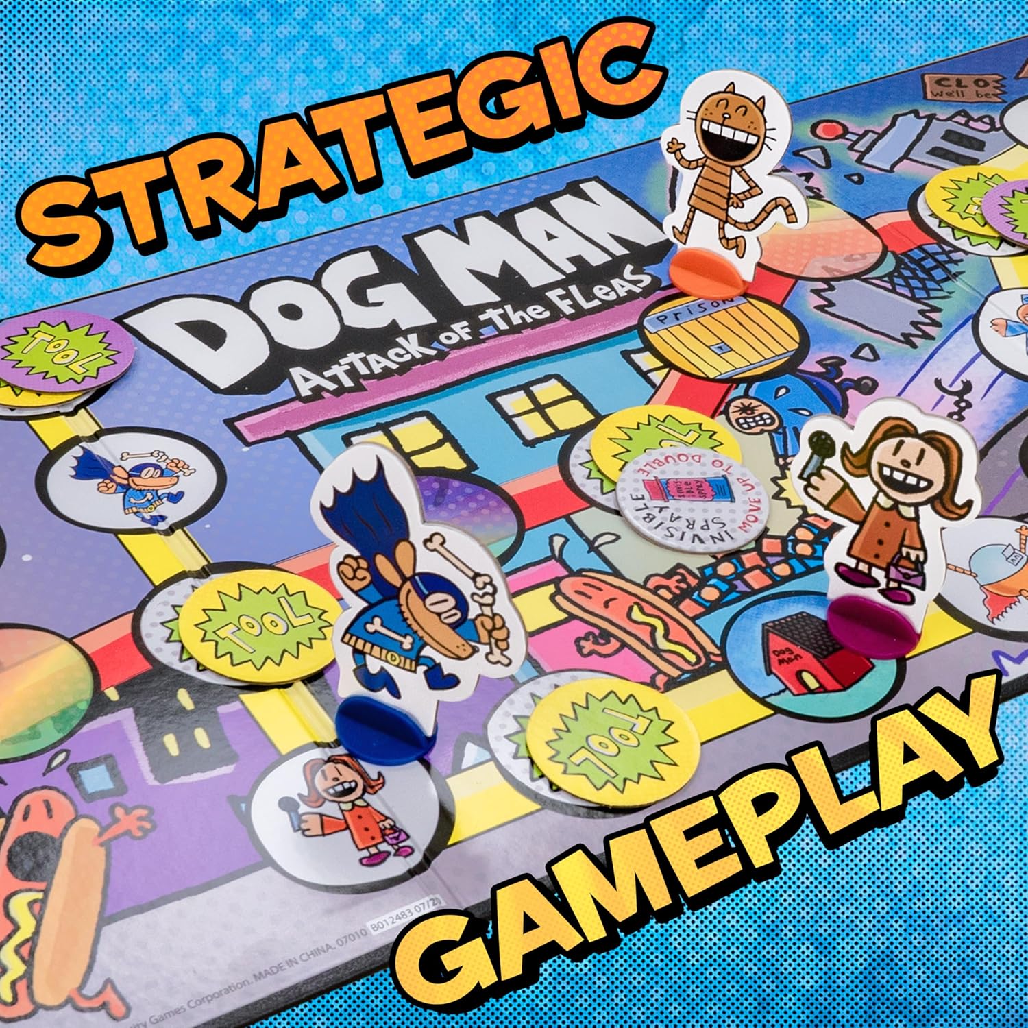 Dog Man - Attack Of The Fleas - Board Game