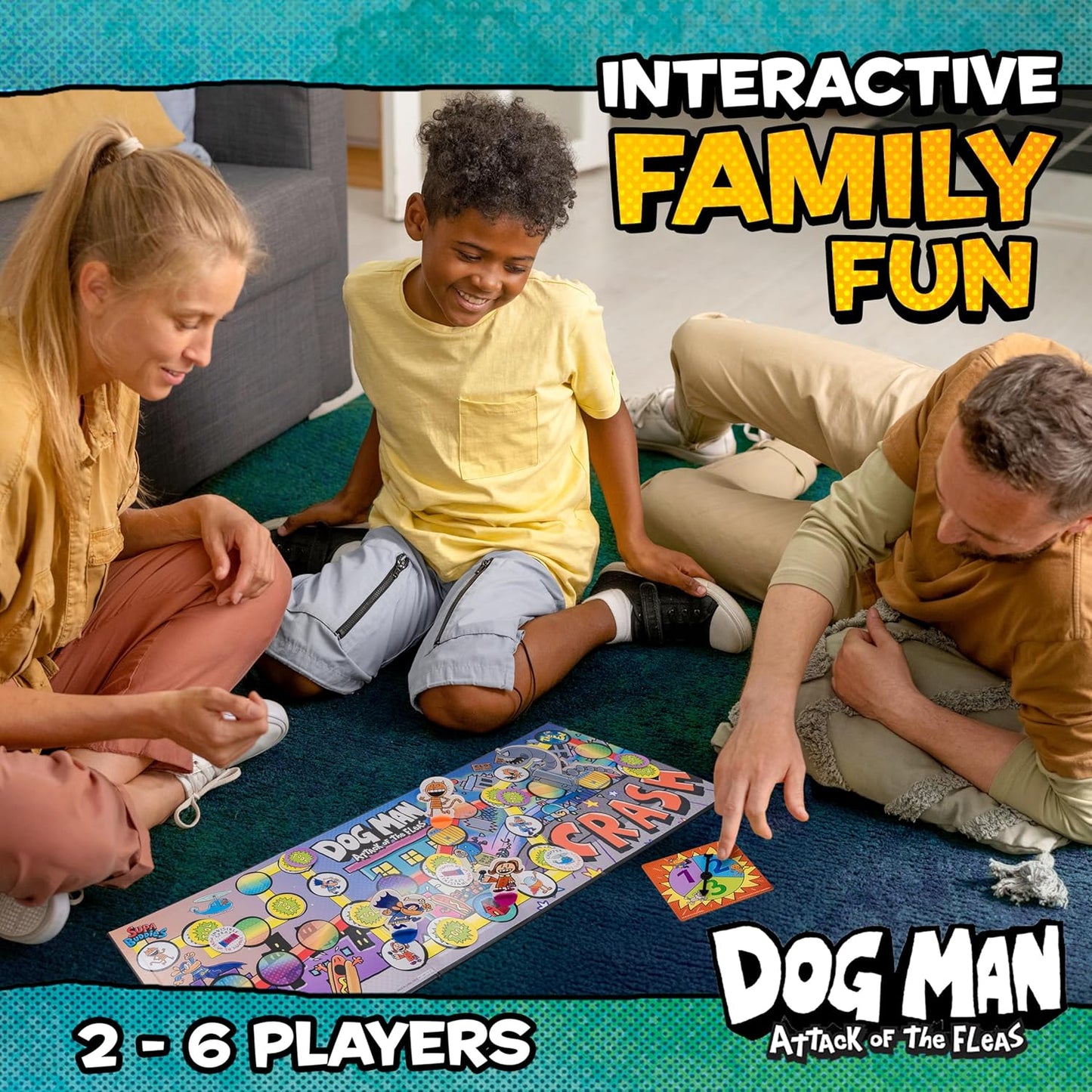 Dog Man - Attack Of The Fleas - Board Game