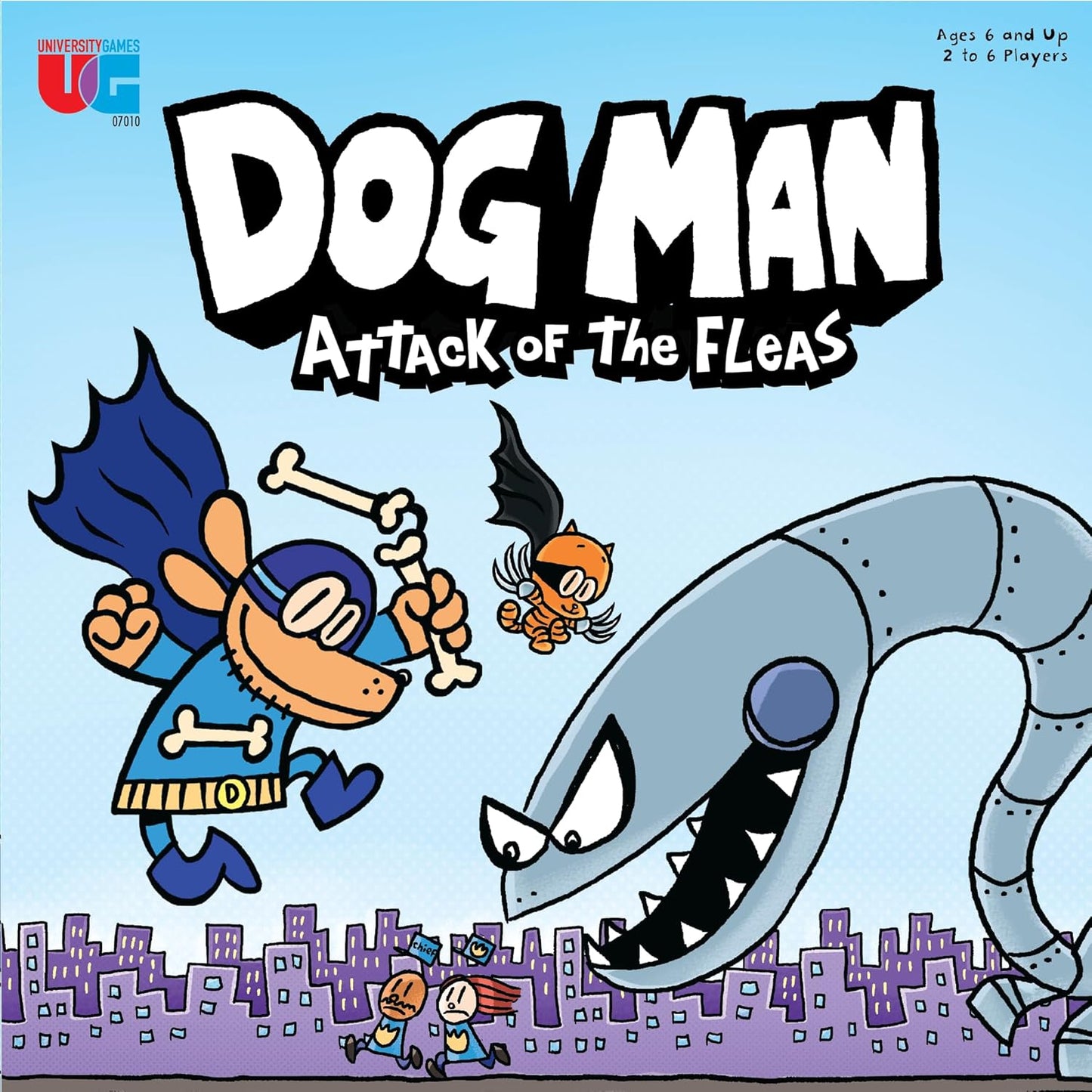 Dog Man - Attack Of The Fleas - Board Game