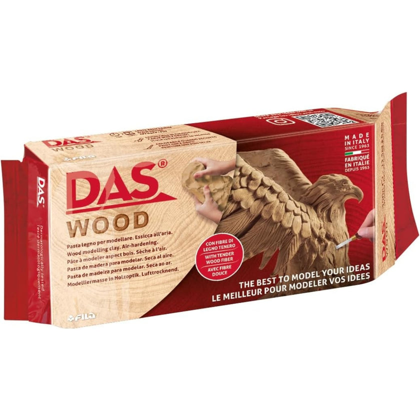 Das Air-Dry Modelling Clay - Wood - 350gr