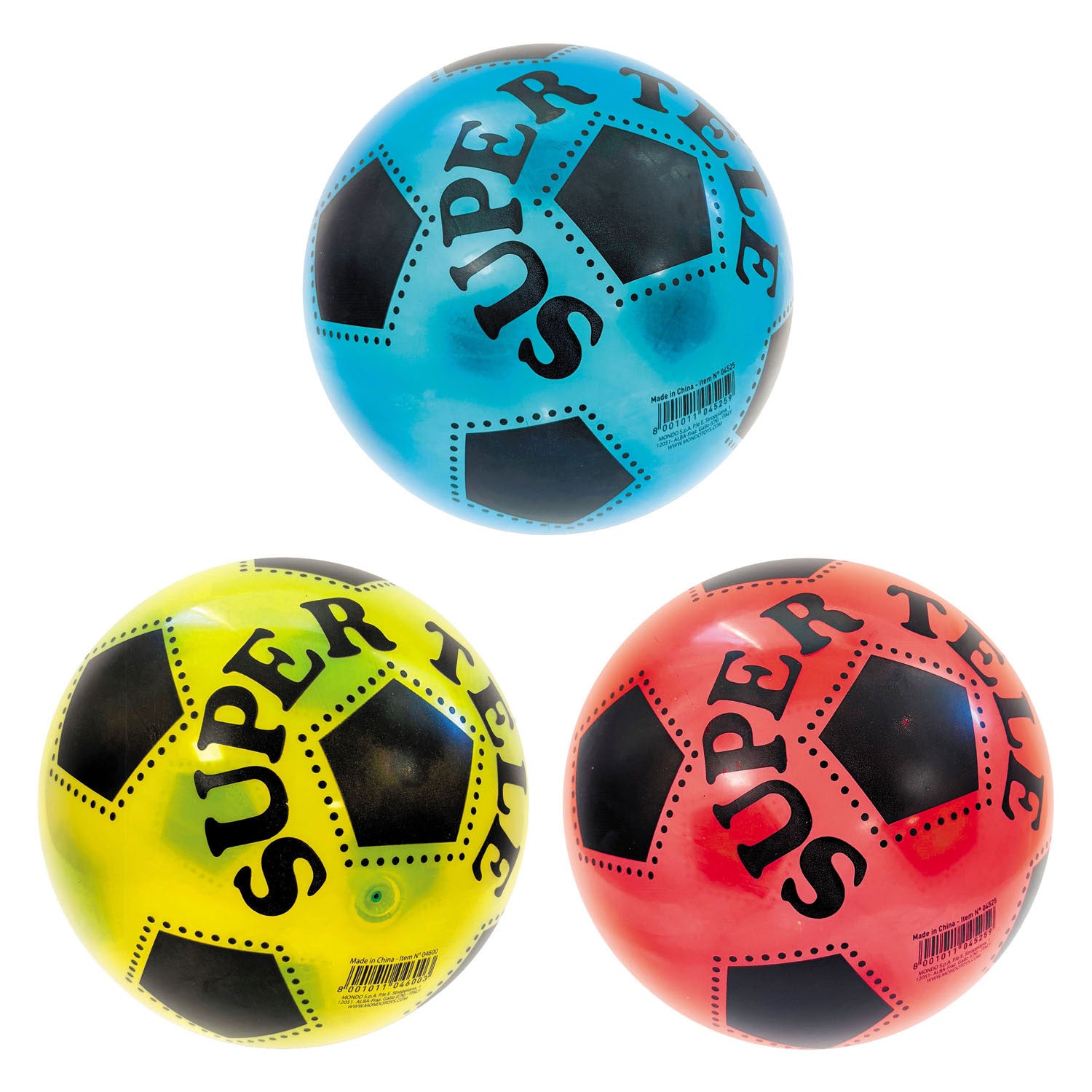 Mondo PVC Ball 23cm - Super Tele x 1pc Assortment