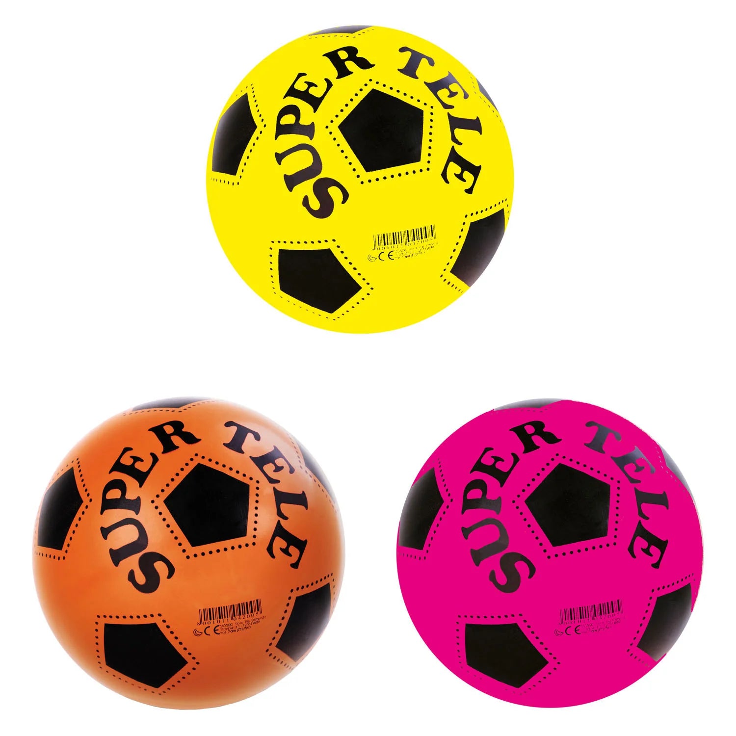 Mondo Super Tele 23cm PVC Ball x 1pc Assortment