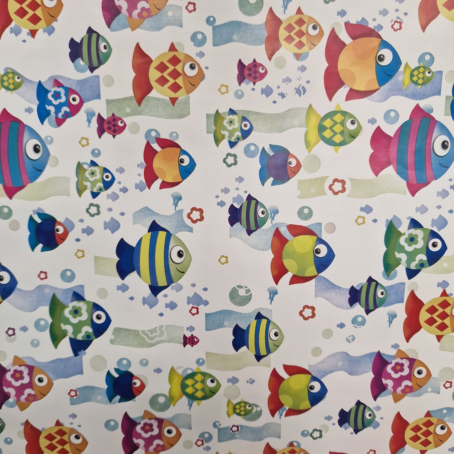 Gift Wrapping Paper 50 x 70cm Fish
