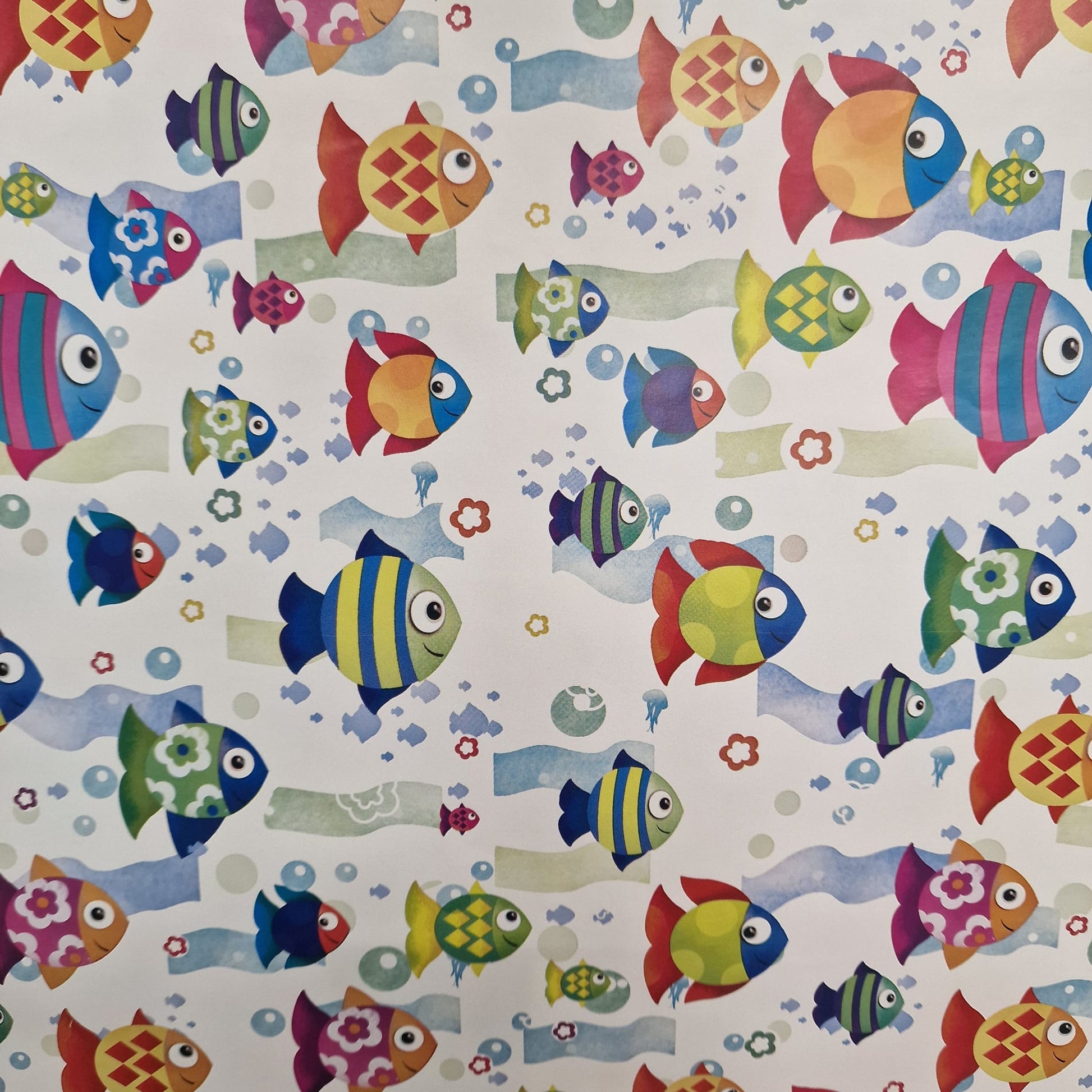 Gift Wrapping Paper 50 x 70cm Fish