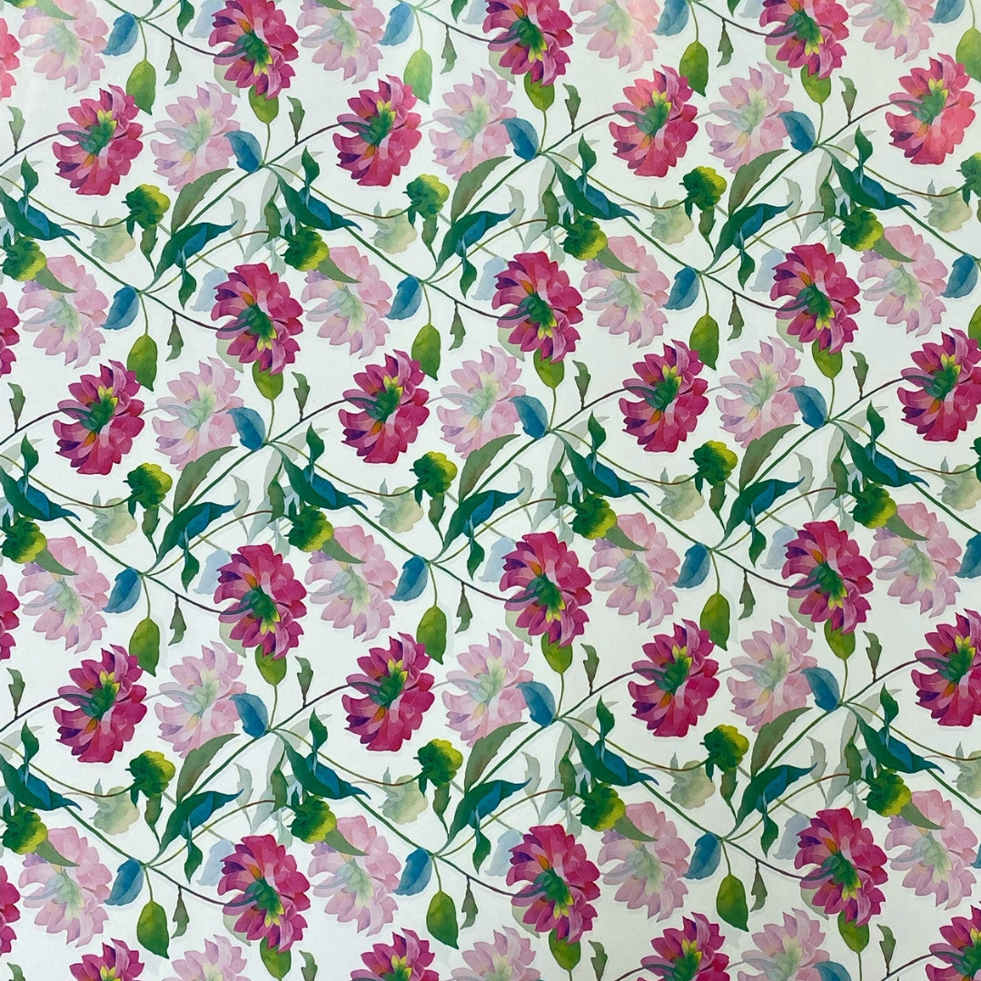 Gift Wrapping Paper Single Sheet 50 x 70cm - Floral