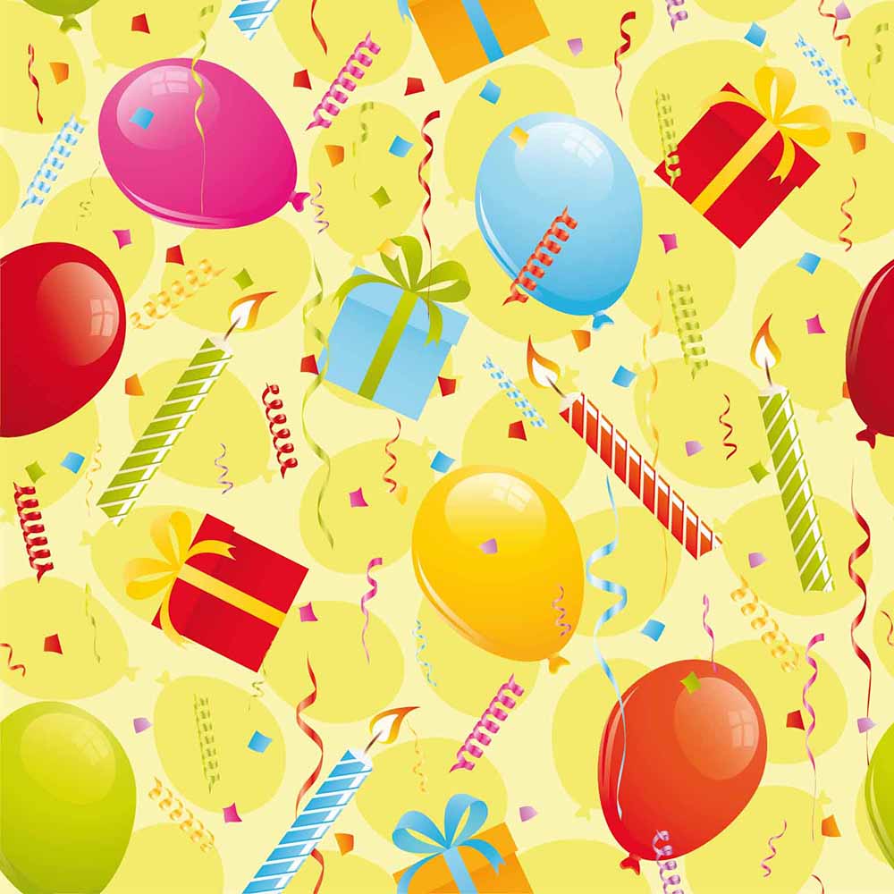 Gift Wrapping Paper Single Sheet 50 x 70cm - Party