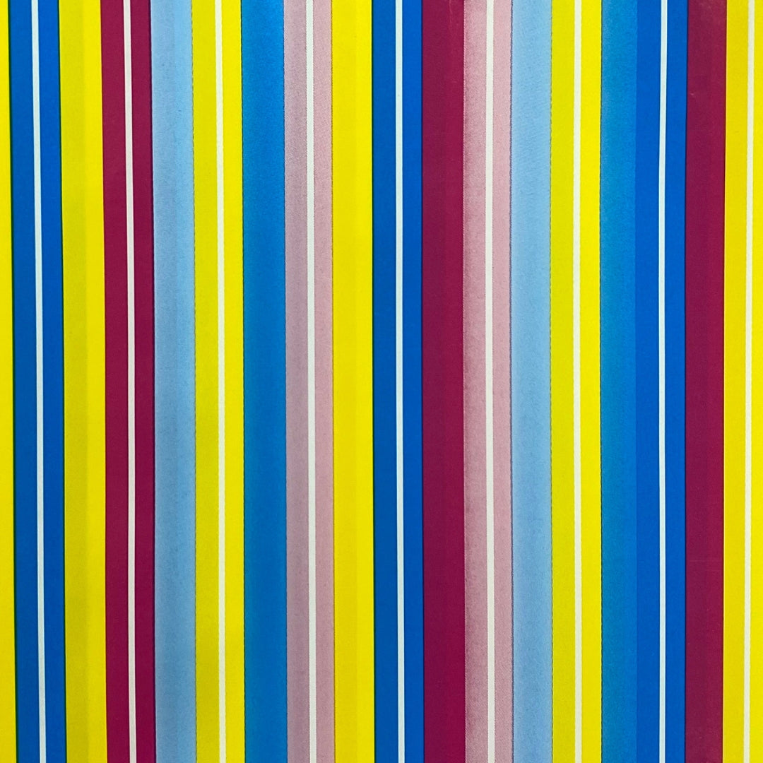 Gift Wrapping Paper Single Sheet 50 x 70cm - Colourful Stripes