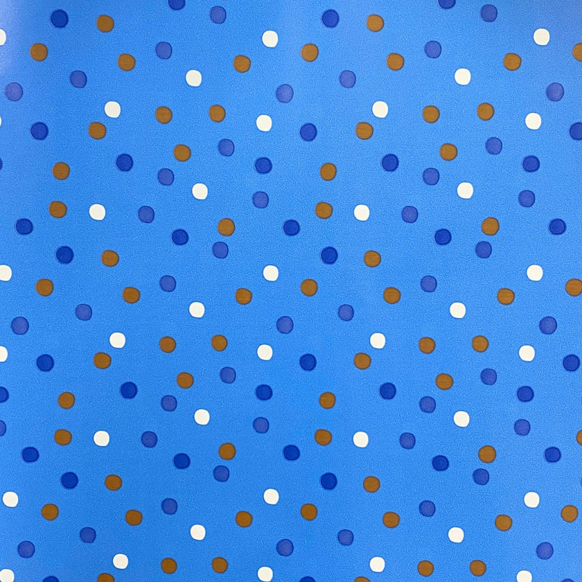 Gift Wrapping Paper Single Sheet 50 x 70cm - Polka Dots