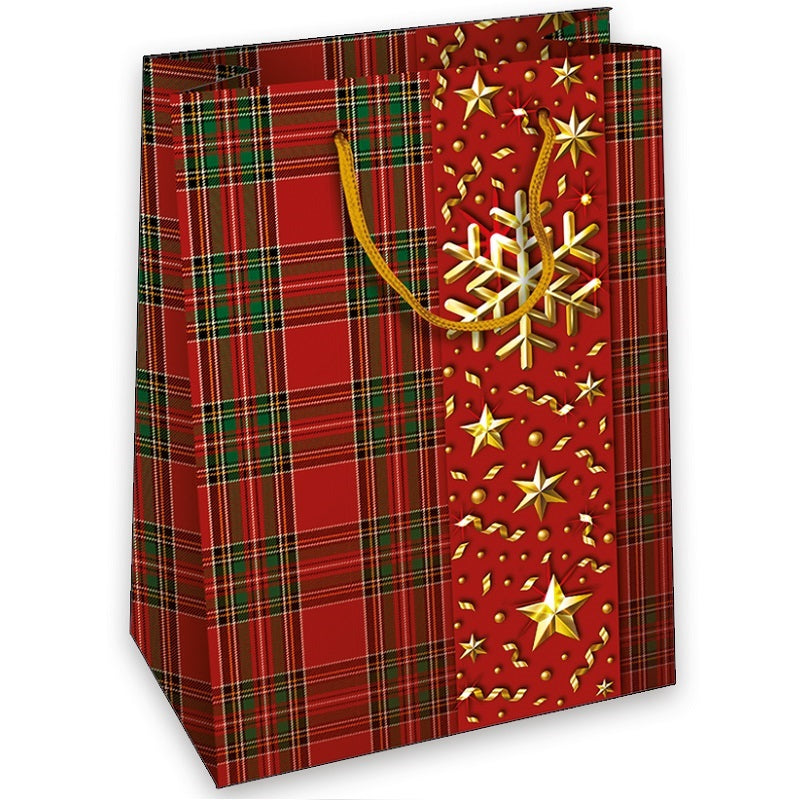 Florio Christmas Bag Medium 35 x 25cm - Red Christmas