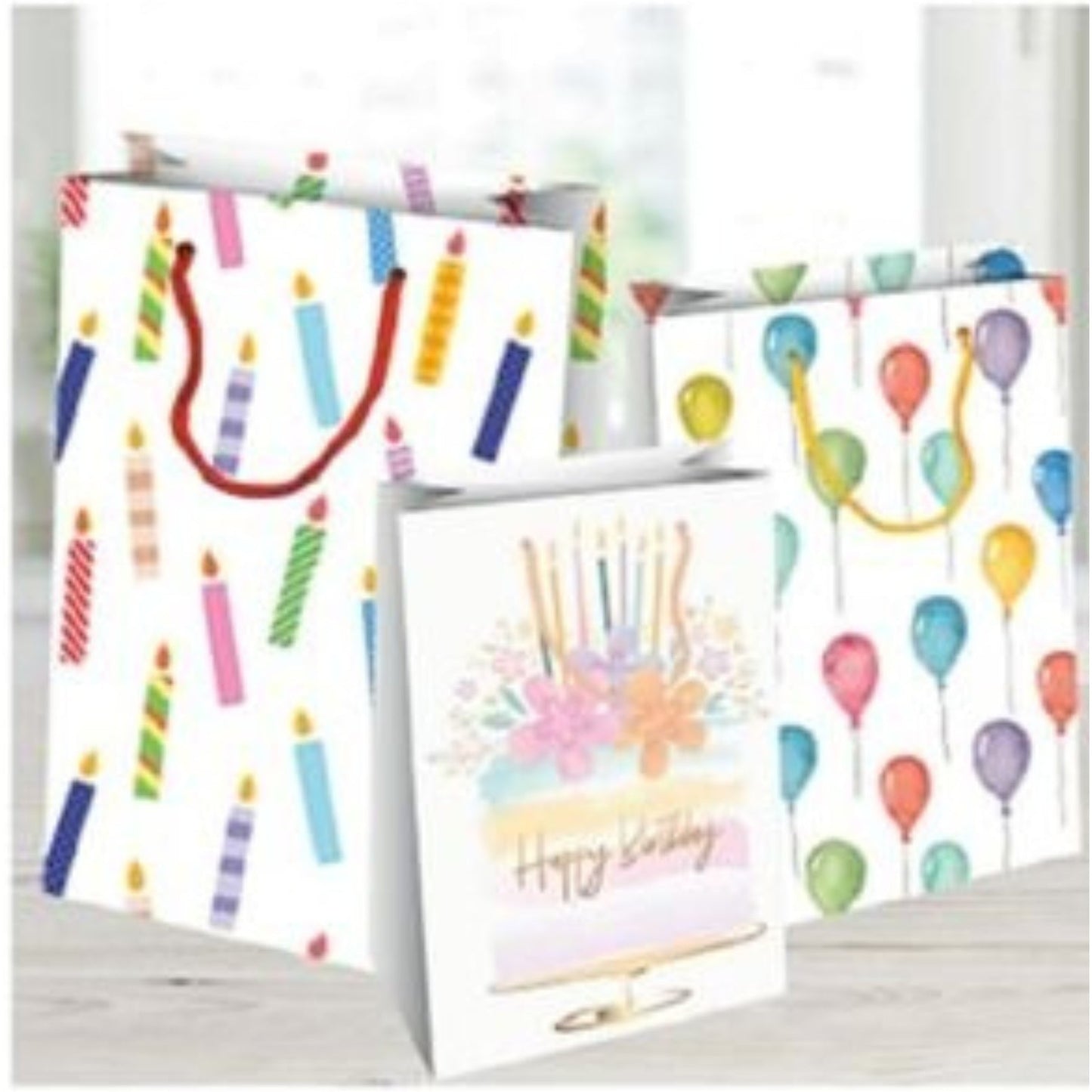 Florio Birthday Celebration Gift Bag Assortment 33x10x45cm