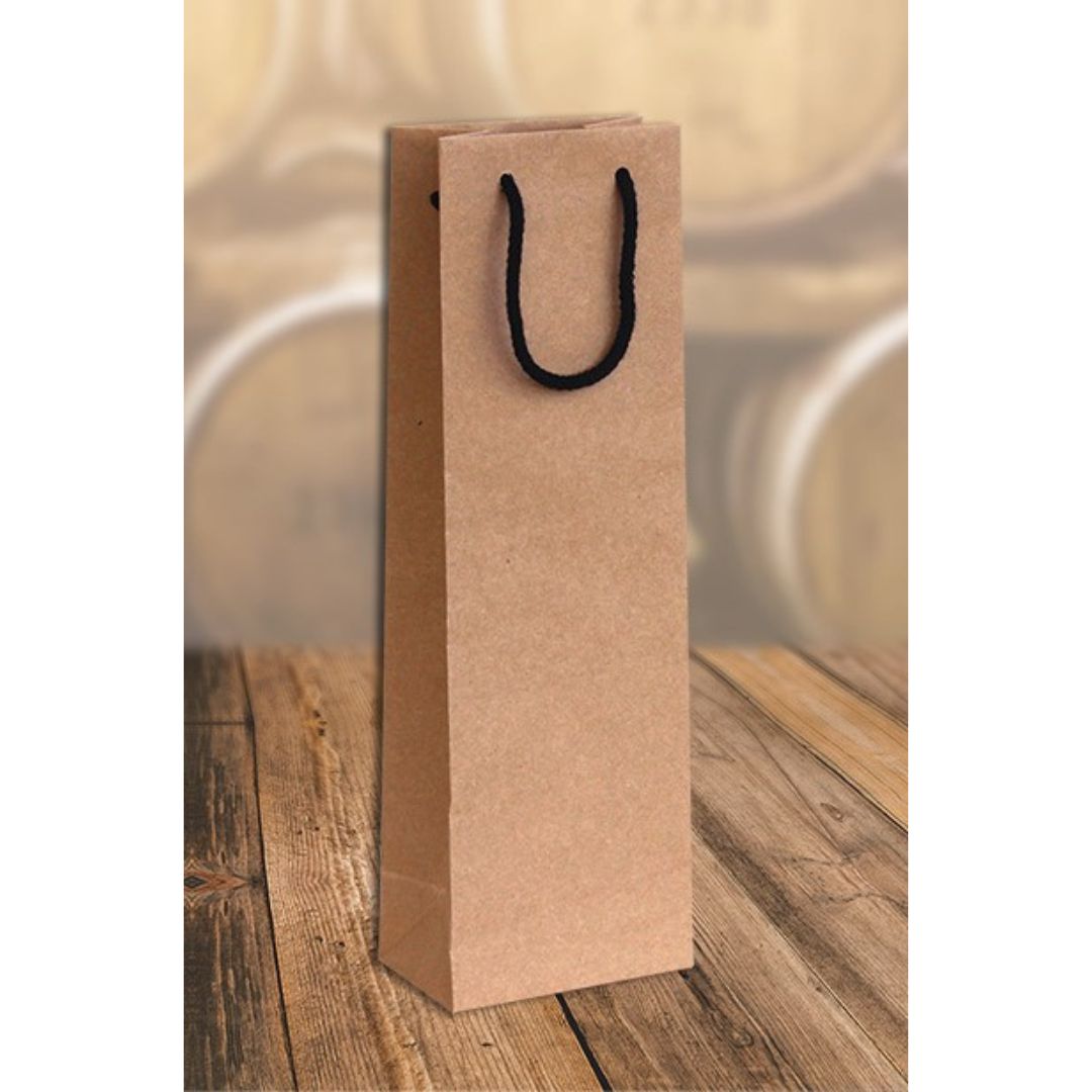 Florio Gift Bottle Bag Brown 39 x 12cm