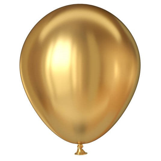 Inpag 12" Gold Latex Balloons x100pcs