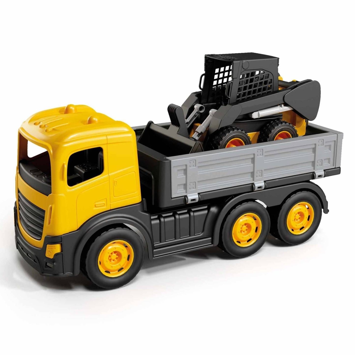 Adriatic Six-Wheeled Truck With Dozer 21 x 37cm