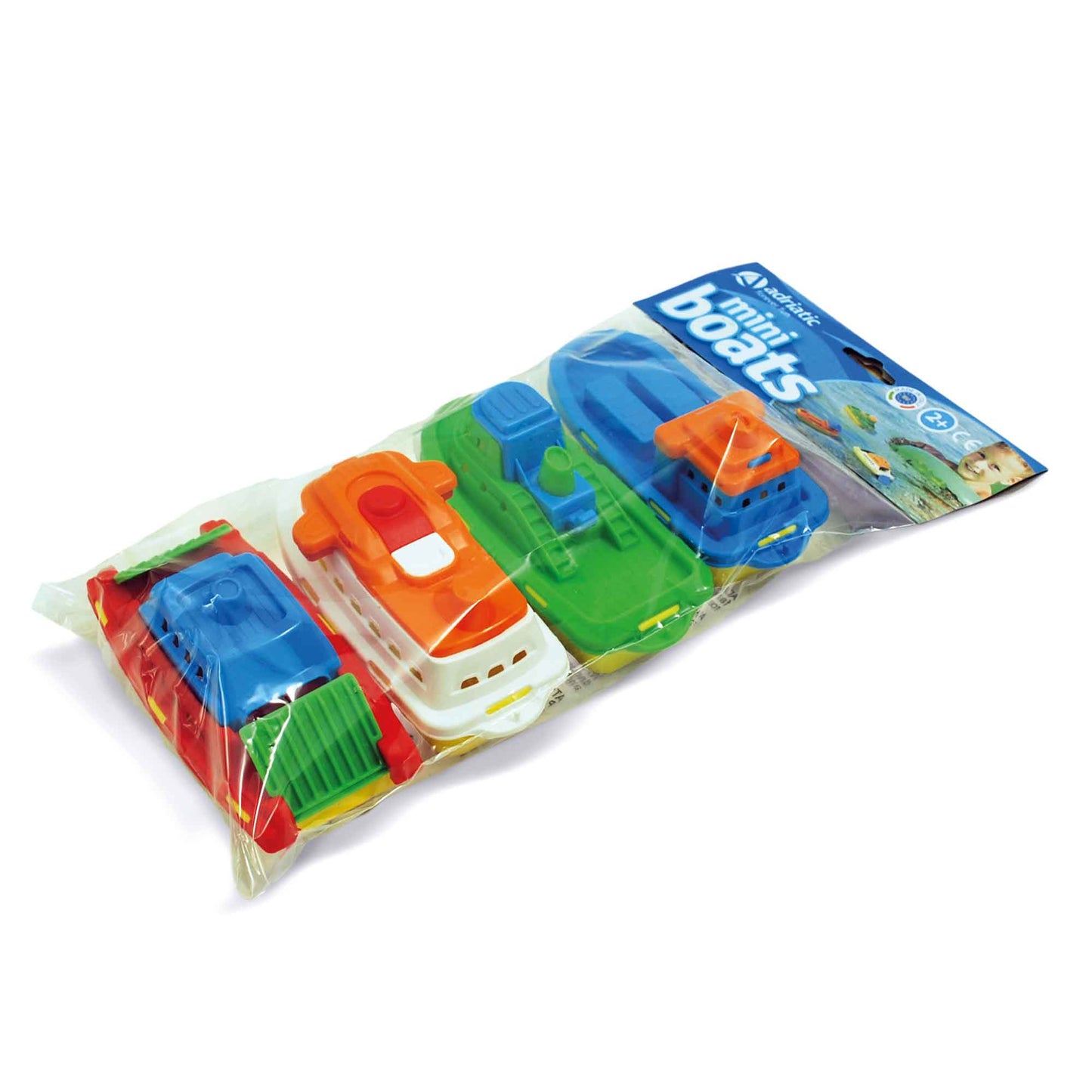 Adriatic Mini Boats A Pack of 4 2y+