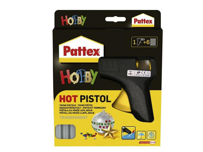 Pattex Hot Pistol Glue Gun (11mm)