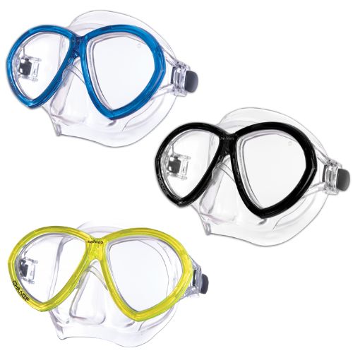Salvas Change Diving Mask Transparent/Colour x 1pc Assortment - Large
