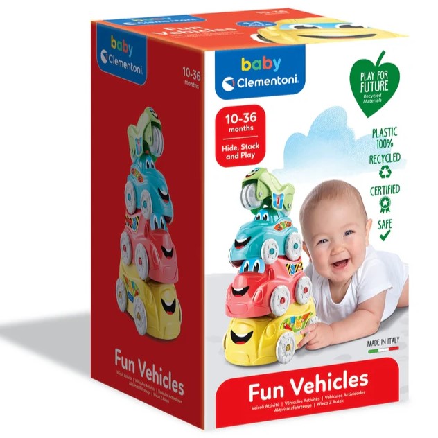 Clementoni Fun Vehicles +10-36m