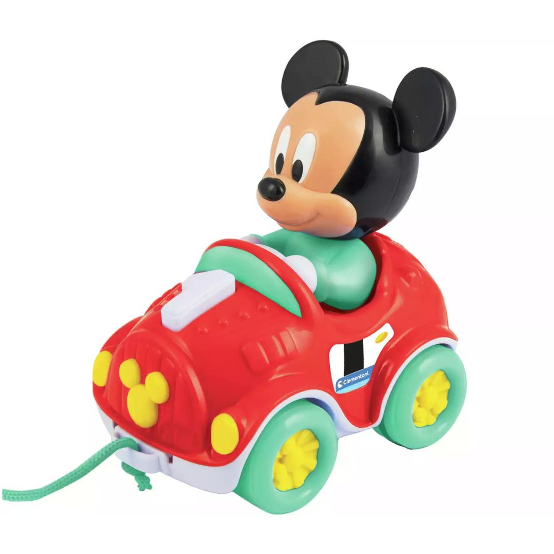 Clementoni Disney Baby Mickey Pull Along Car +10-36m