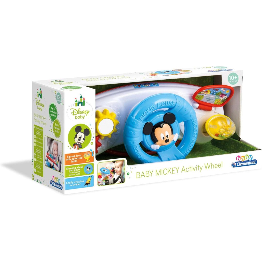 Clementoni Disney Baby Mickey Activity Wheel +10m