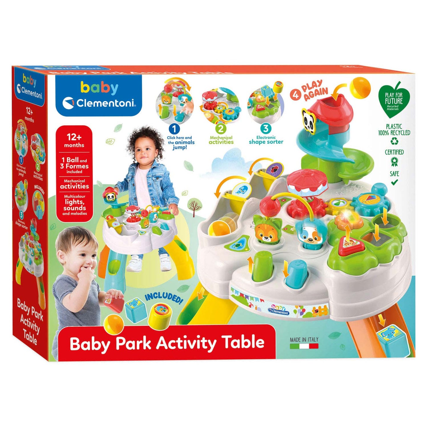 Clementoni Baby - Baby Park Activity Table +12m