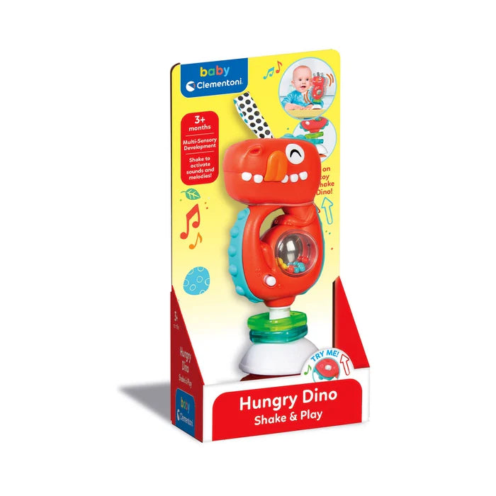 Clementoni Baby - Hungry Dino - Shake & Play +3m
