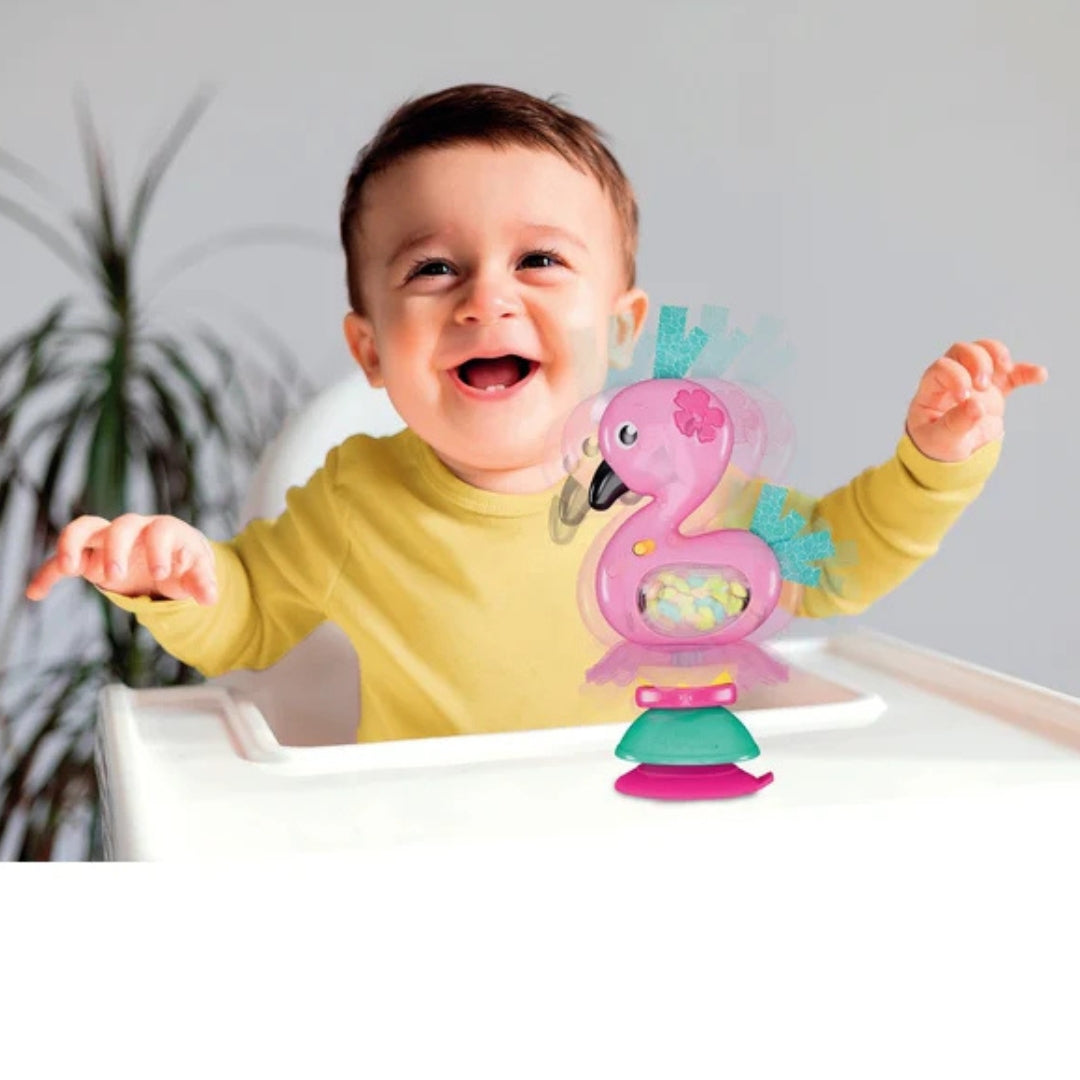 Clementoni - Baby - Shake & Play - Fancy Flamingo +3m