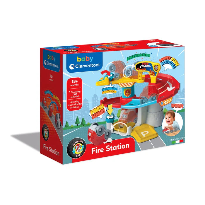 Clementoni - Baby - Fire Station +18m
