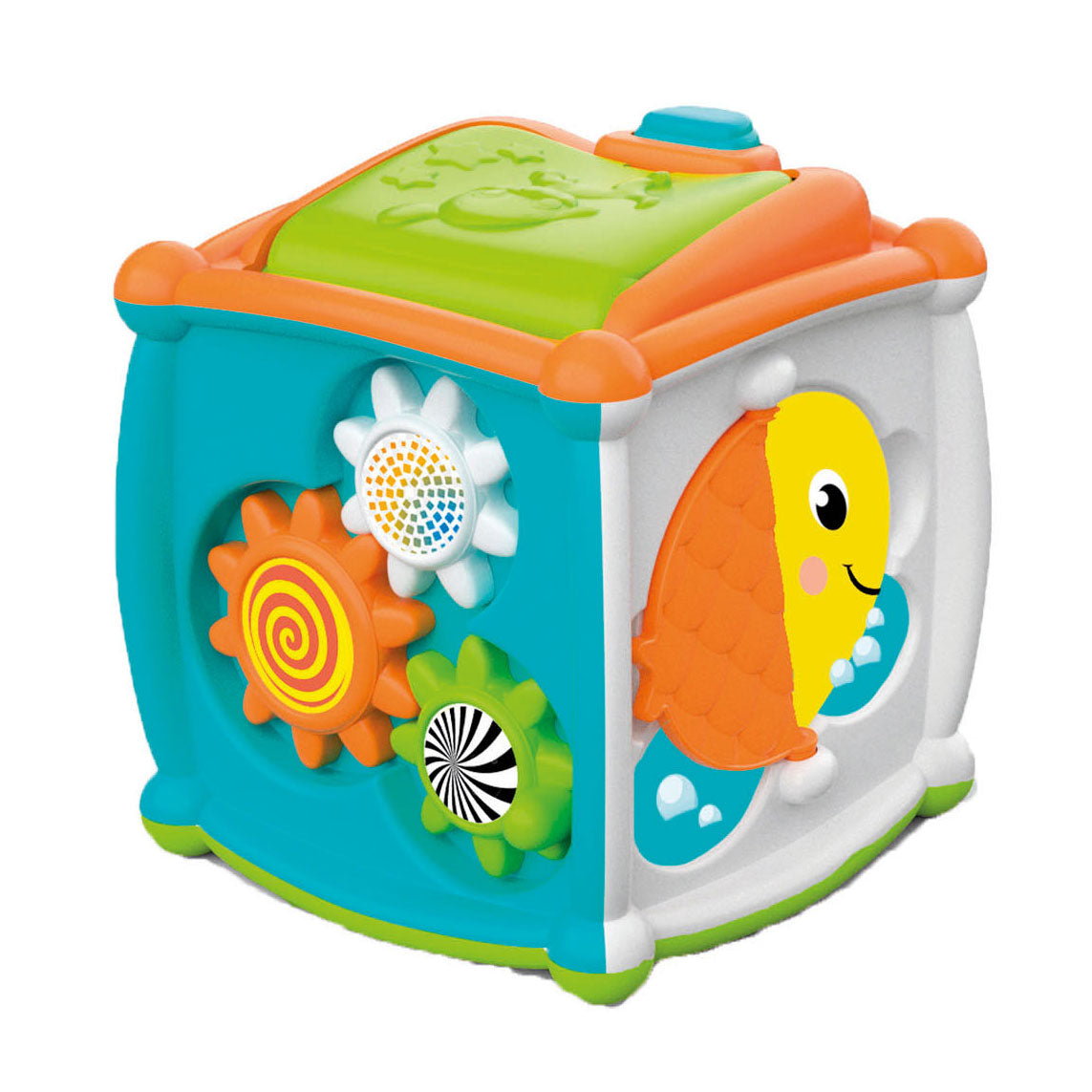 Clementoni Baby - Peekaboo Activity Cube 10-36m
