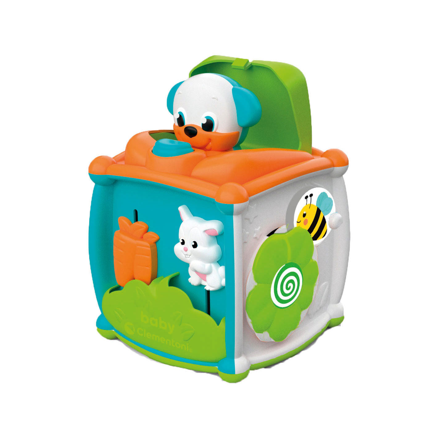 Clementoni Baby - Peekaboo Activity Cube 10-36m