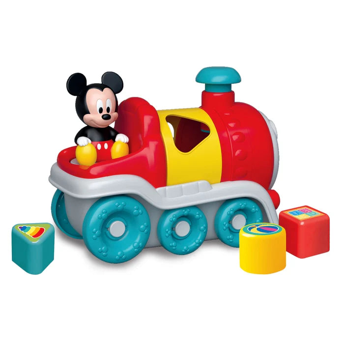 Clementoni - Disney Baby - Shape Sorter Train - Mickey +9m