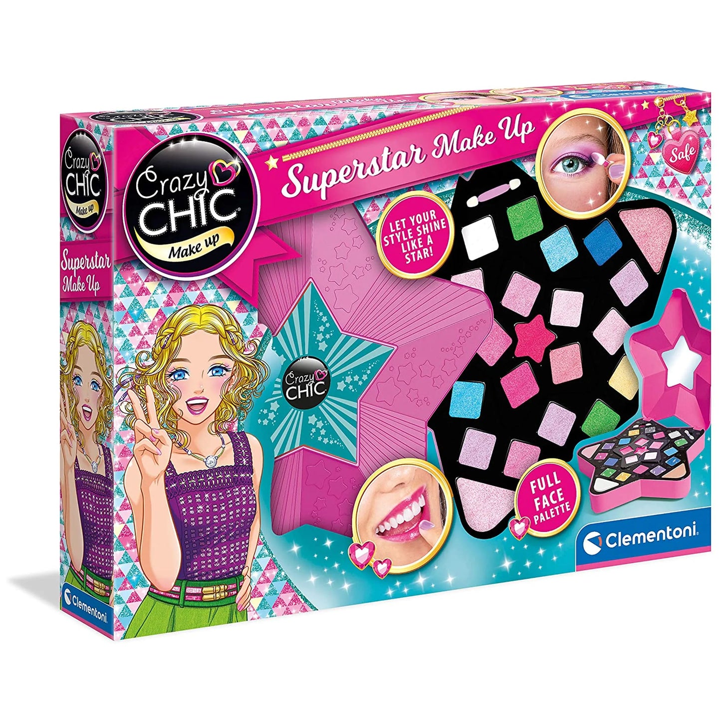 Clementoni Crazy Chic Make Up - Superstar Make Up