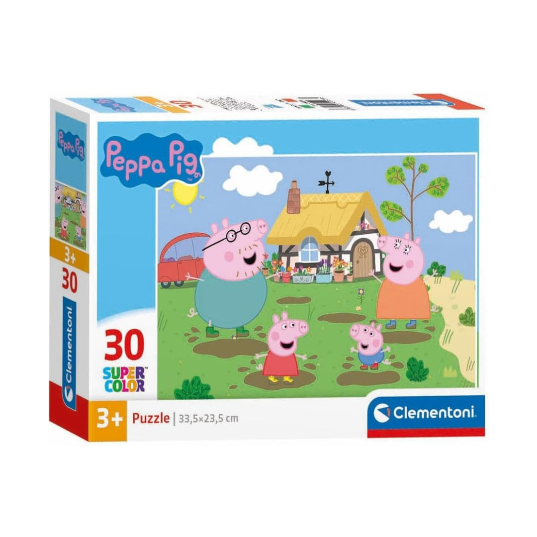 Clementoni Super Color 30pcs Puzzle 3+ - Peppa Pig