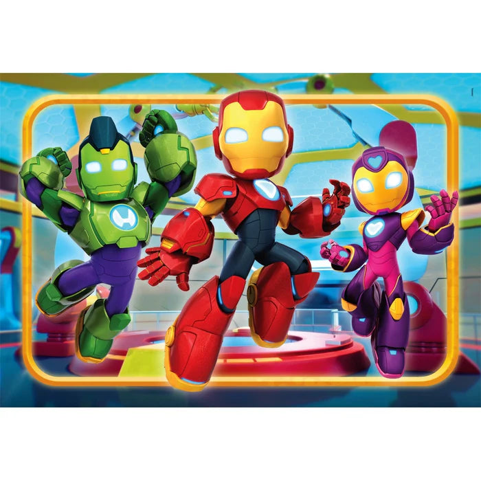 Clementoni Super Color 30pcs Puzzle 3+ - Marvel - Iron Man And His Awesome Friends