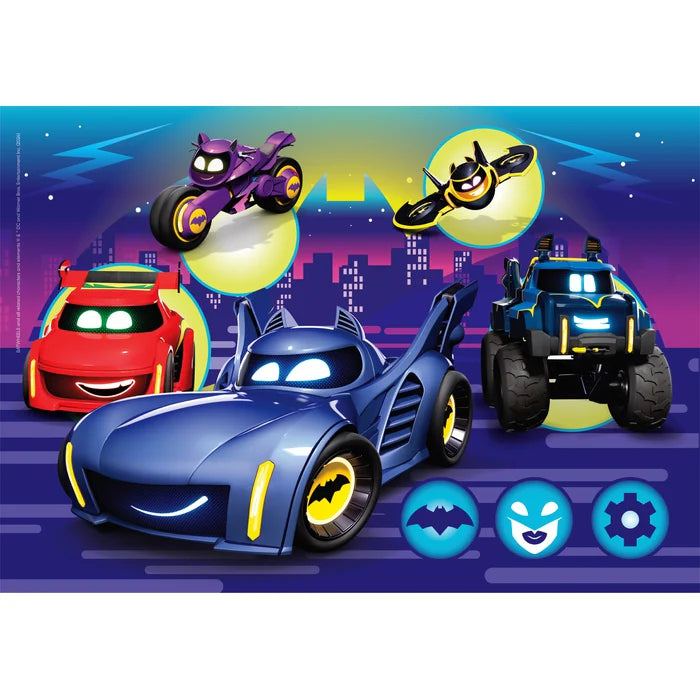Clementoni Super Color DC 2 x 20pcs Puzzles 3+ - Batwheels