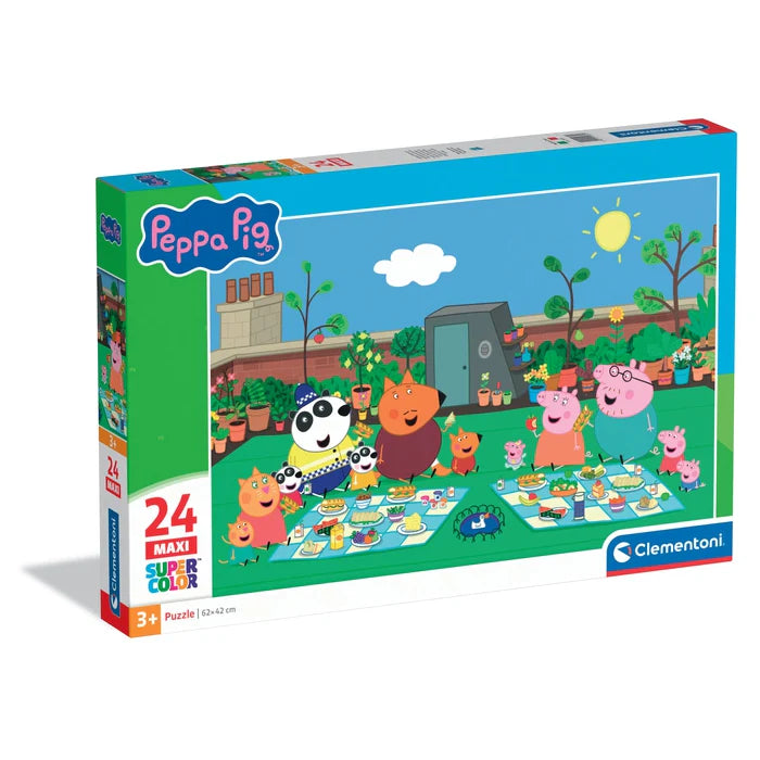 Clementoni Super Color Maxi 24pcs Puzzle 3+ - Peppa Pig