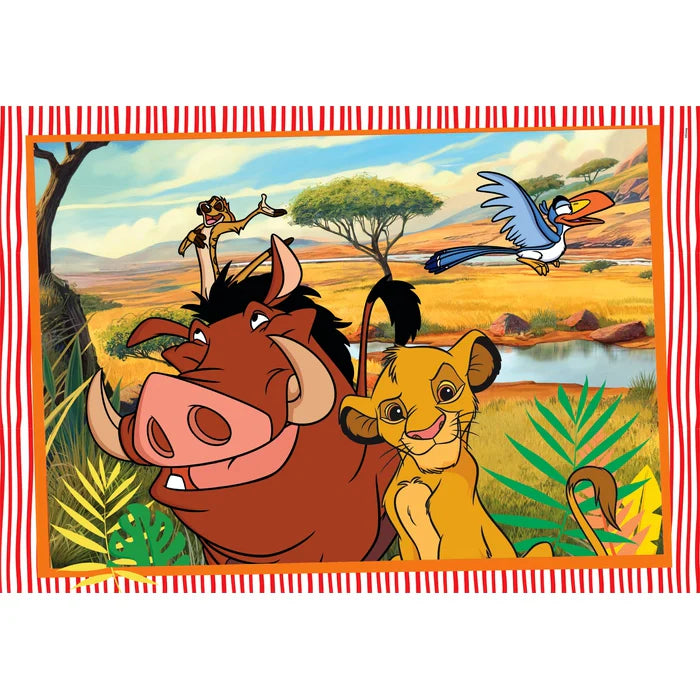 Clementoni Super Color 2 x 20pcs Puzzles 3+ - Disney Classics