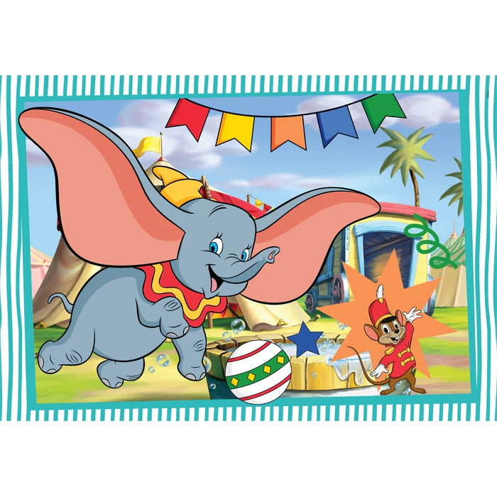 Clementoni Super Color 2 x 20pcs Puzzles 3+ - Disney Classics
