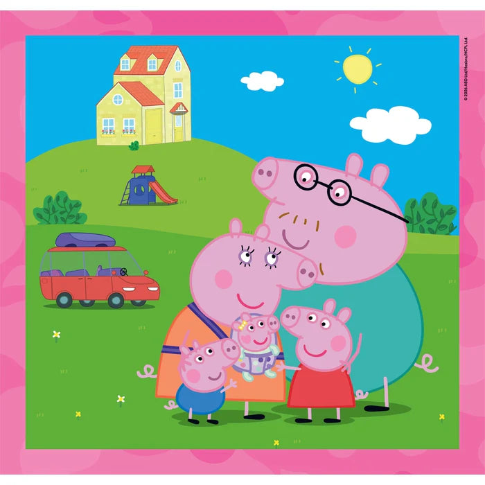 Clementoni Super Color 3 x 48pcs Puzzles 5+ - Peppa Pig