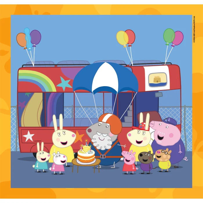 Clementoni Super Color 3 x 48pcs Puzzles 5+ - Peppa Pig