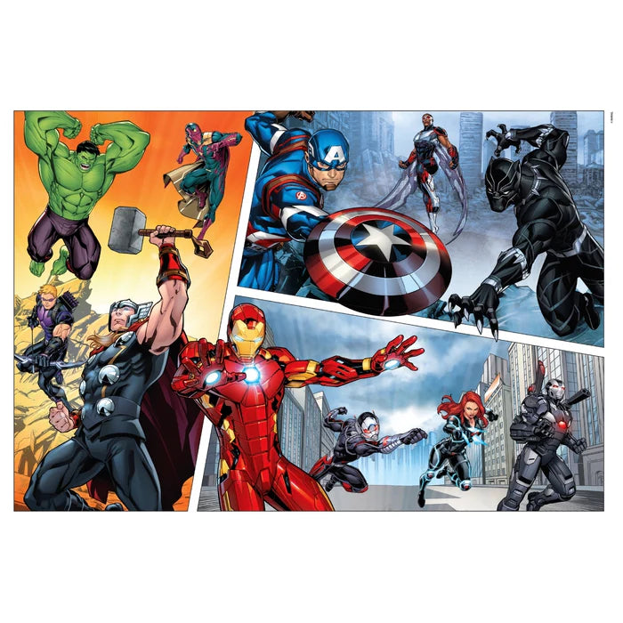 Clementoni Super Color Super 104pcs Puzzle 6+ - Marvel - Avengers