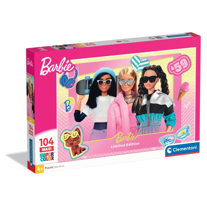 Clementoni Super Color Maxi 104pcs Puzzle 4+ - Barbie