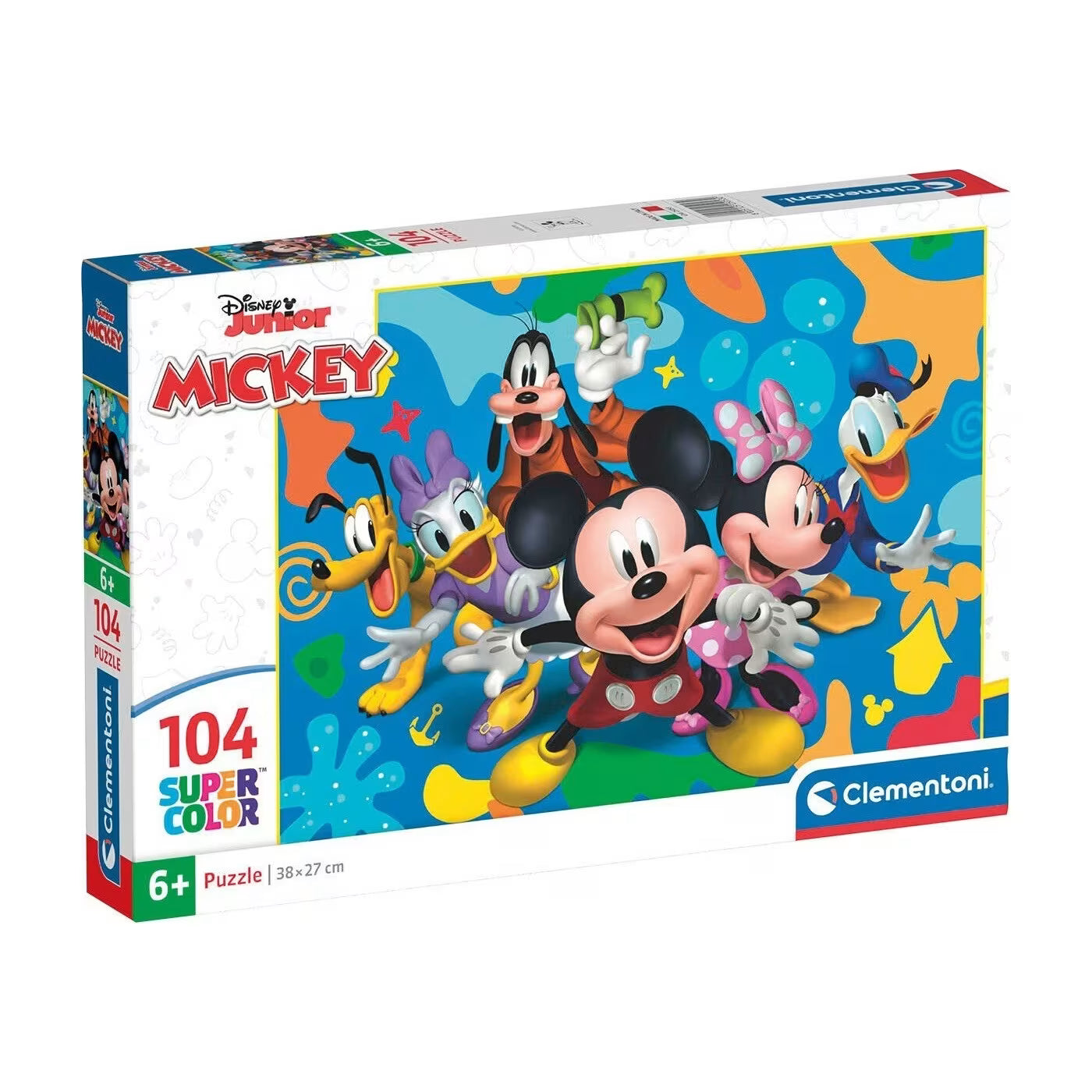 Clementoni Super Color 104pcs Puzzle 6+ - Disney Junior - Mickey