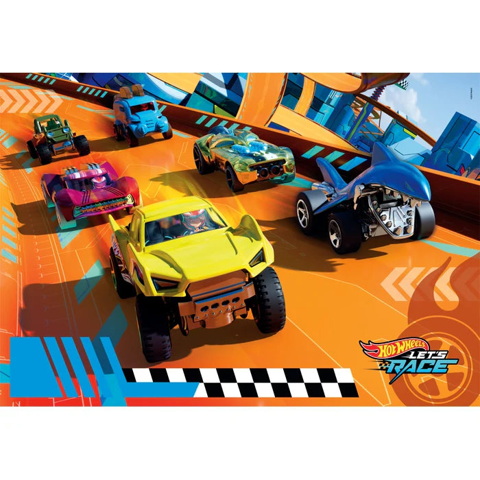 Clementoni Super Color Maxi 104pcs Puzzle 4+ - Netflix Hot Wheels