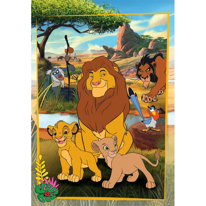 Clementoni Super Color Maxi 60pcs Puzzle 4+ - Disney Classics - The Lion King