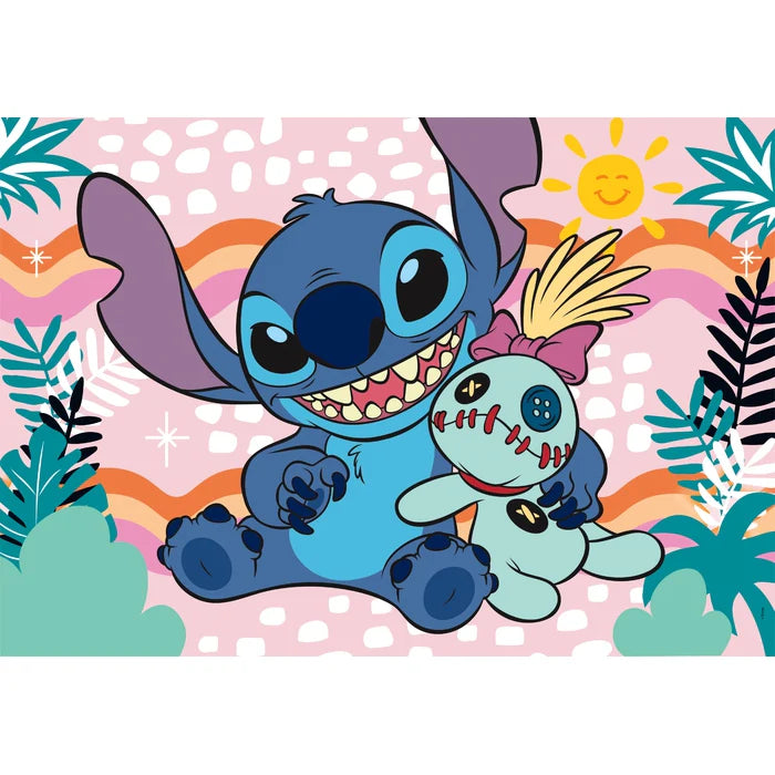 Clementoni Super Color Disney 60pcs Puzzle 4+ - Stitch