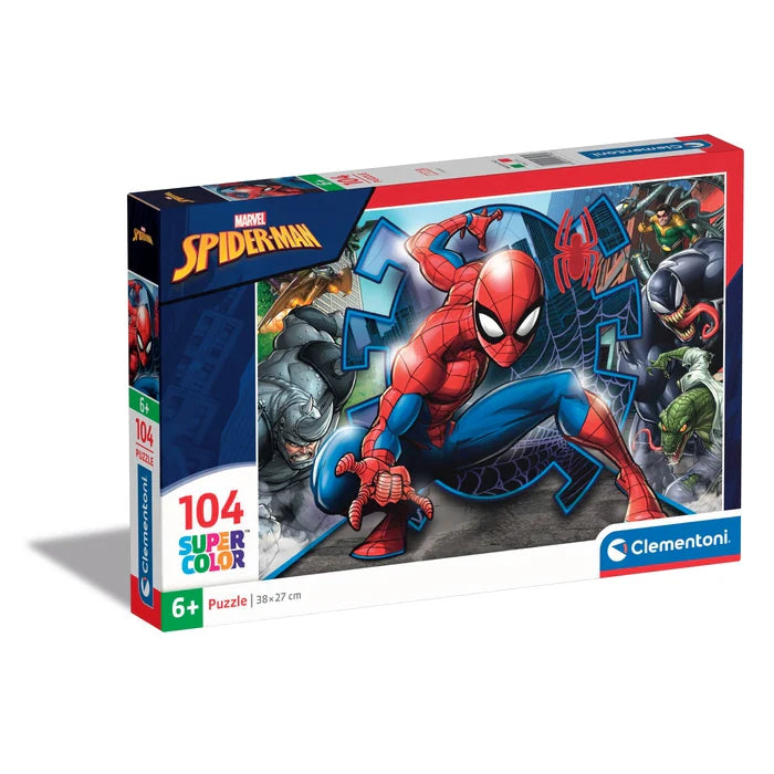 Clementoni Super Color 104pcs Puzzle 6+ - Marvel Spider-Man