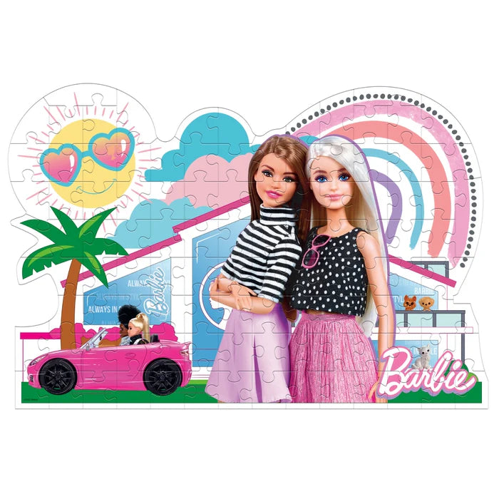 Clementoni Puzzle Shaped 104pcs - Barbie +6y (2)