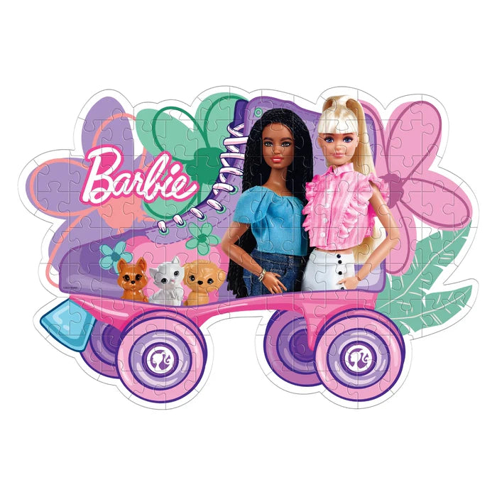 Clementoni Puzzle Shaped 104pcs - Barbie +6y (1)